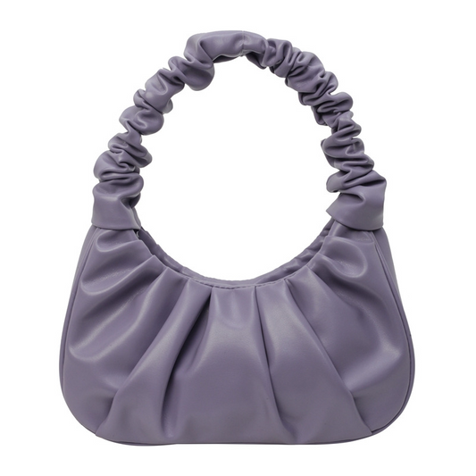ARLETTE | Denim Shoulder Bag in Cloud Model 1