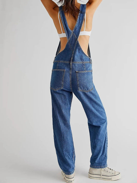 CAMILA | Women's Denim Dungarees 1