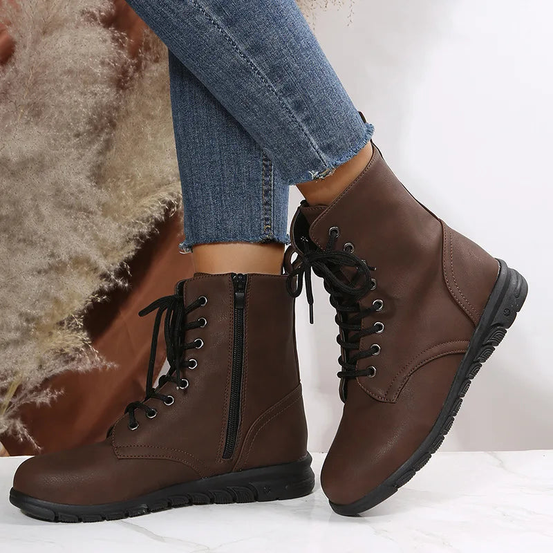 CÉLENA | Stylish wedge boots 9