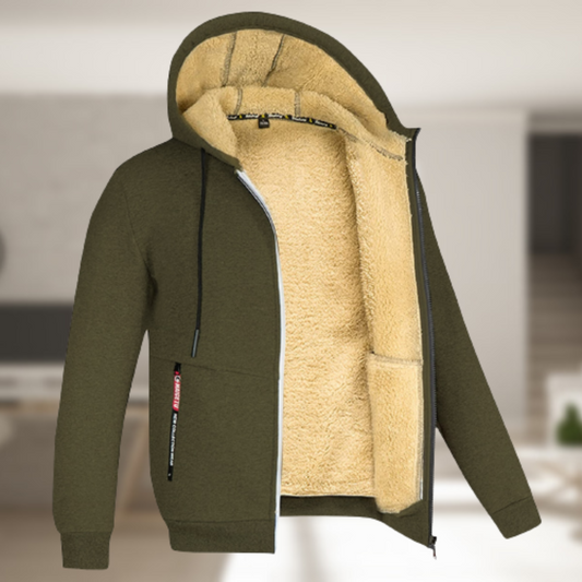 Cody Men's Winter Jacket | Fleece Lined, Casual Style 1