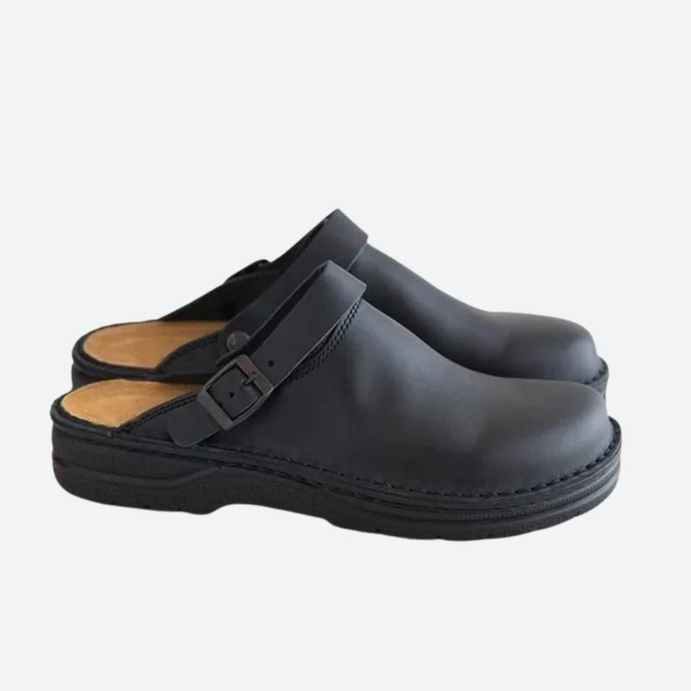 ELIAS | Orthopedic Leather Slippers for Men 2