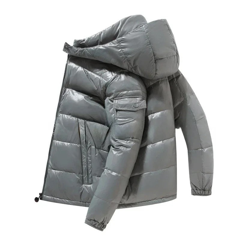 Gavin Men's Jacket | Windproof, Duck Down Filling, Stylish Black 7