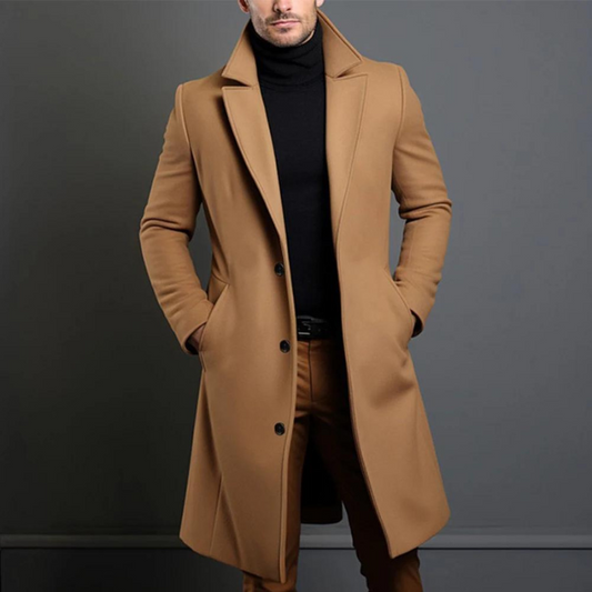 Hector Men's Trench Coat | Durable Fabric, Casual Elegance 1