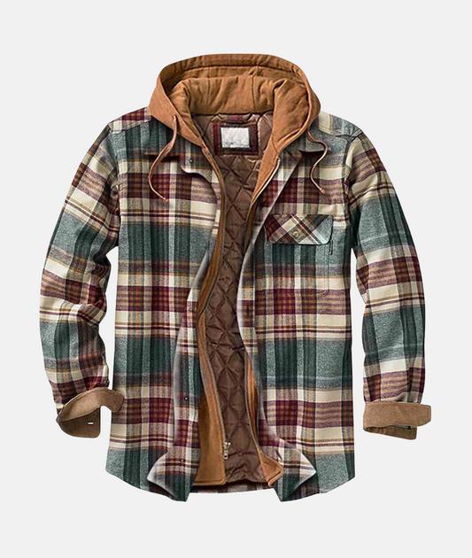 Hendrick Men's Flannel Shirt | High-Quality Insulation, Casual & Formal 1