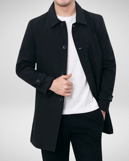 Hugo Men's Overcoat | Water-Repellent, Stylish 1