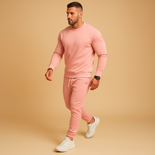 Hugo Men's Tracksuit | Slim Fit Cotton Blend, Modern Sweater and Jogging Pants 1