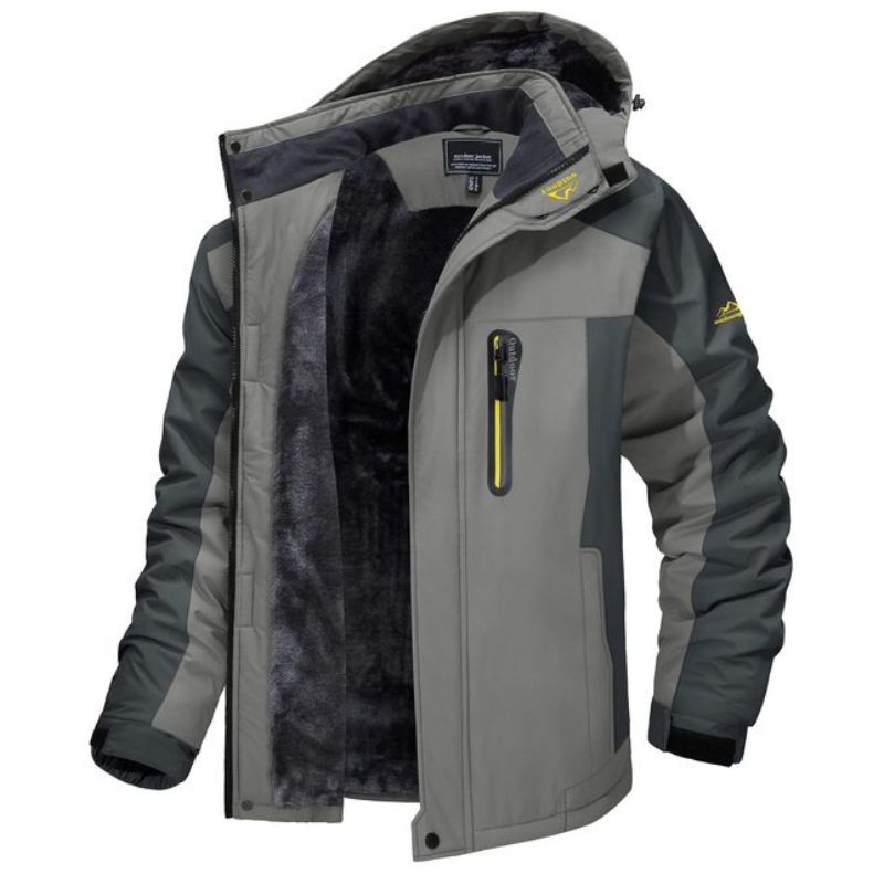 Hugo Men's Winter Jacket | Adjustable Hood, Insulating Lining 6