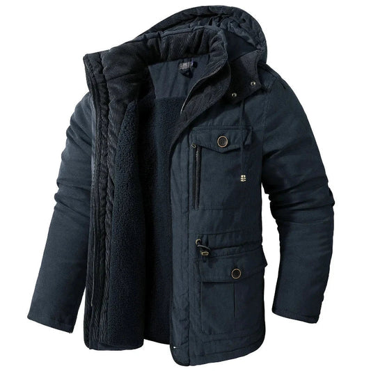 Hugo Men's Winter Jacket | Water-Resistant with Fleece Lining 1