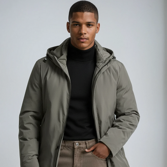 Hugo Men's Winter Jacket | Waterproof, Warm Fleece Lining 1