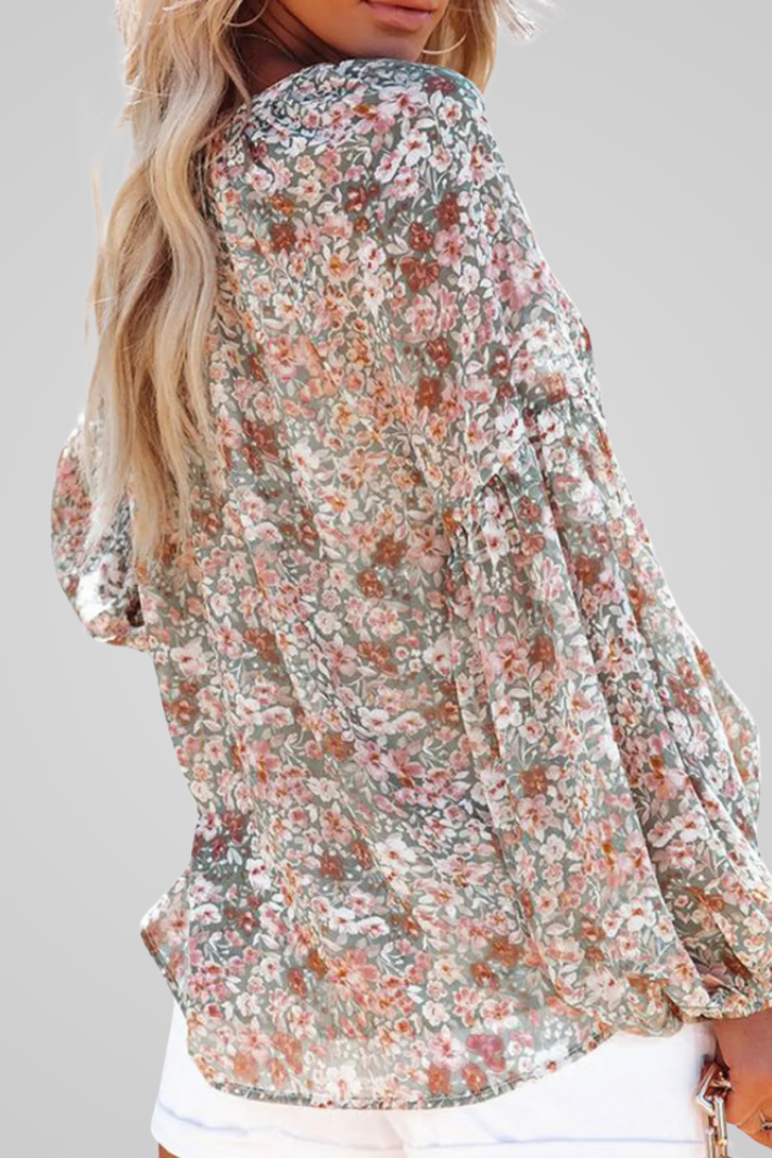 Isabel | Floral Print Blouse with a Loose Fit 5