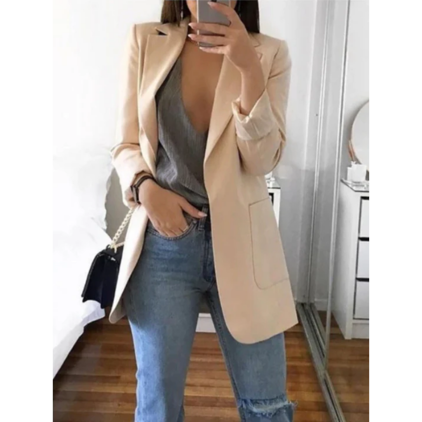 Julianne Women's Blazer | Black, Slim-Fit and Elegant 16