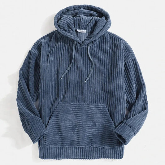 Kora Men’s Hoodie | Oversized Corduroy, Casual Comfort 1