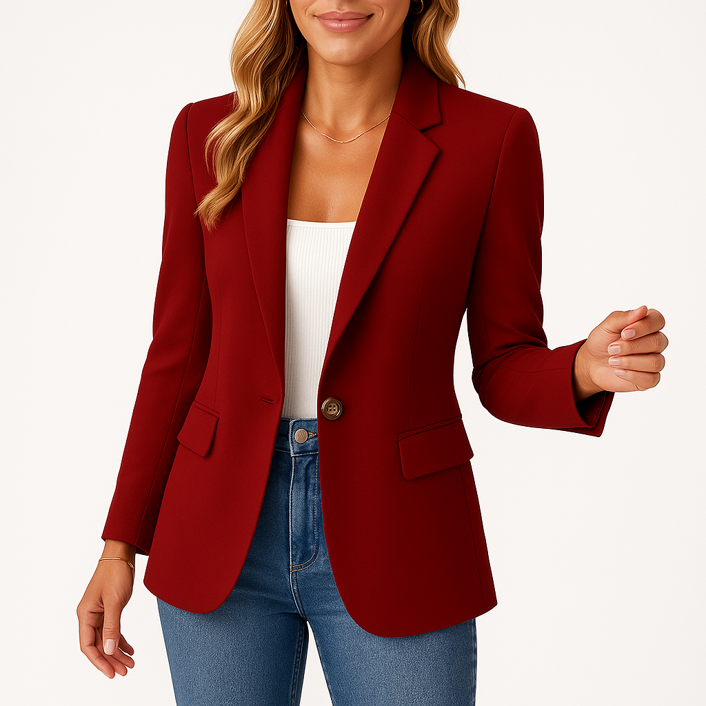 LEONORA | Fitted Women's Blazer with Lapel Collar 9