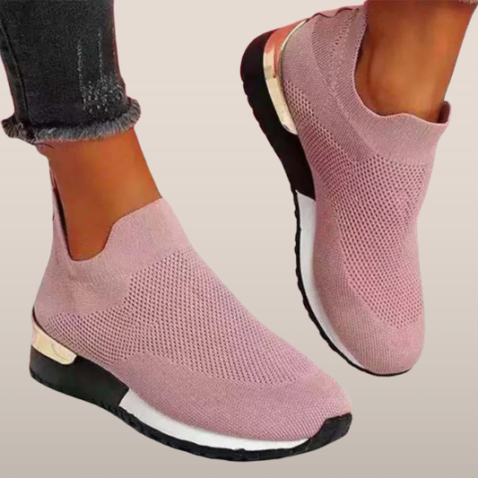 LYMARA | Orthopedic women's lace-free sneakers – Breathable mesh and elasticated entry 1