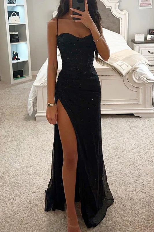 Lunessa | Fitted Glitter Dress with Luxury Finish 1