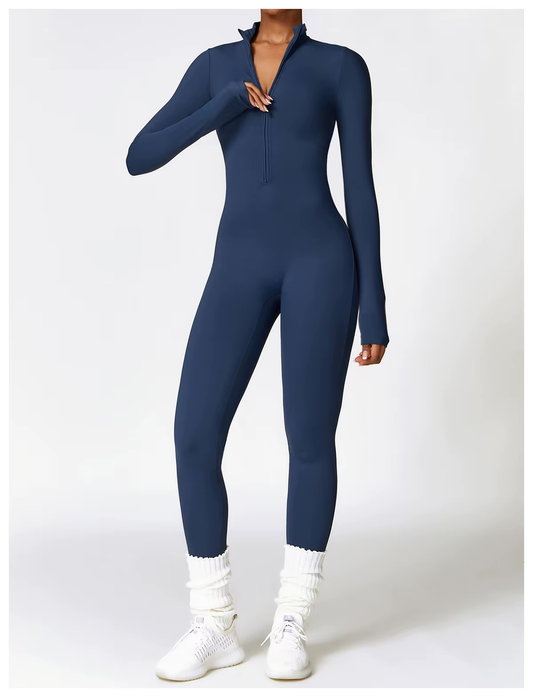 MAËLIS | Warm Winter Jumpsuit with Fleece Lining and Stretch 1