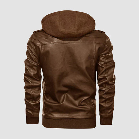 Maverick Men's Jacket | Premium Leather Blend, Urban Style 1