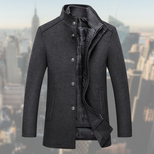 Milan Men's Coat | Premium Fabrics, Timeless Design 1