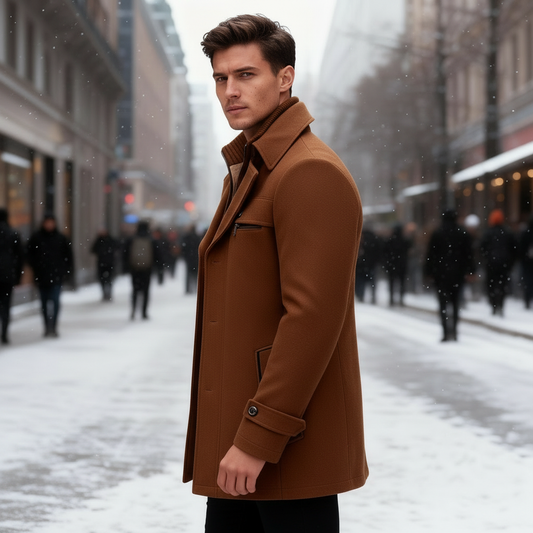 Milo Men's Winter Coat | Waterproof, Elegant Design 1