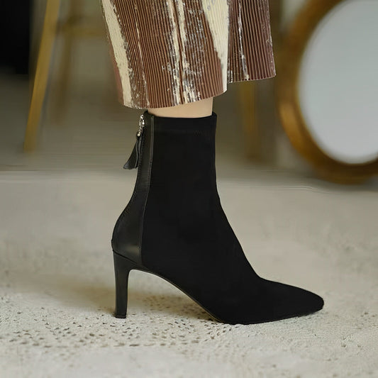 NORELLA | Elegant Ankle Boots with Pointed Toe 1