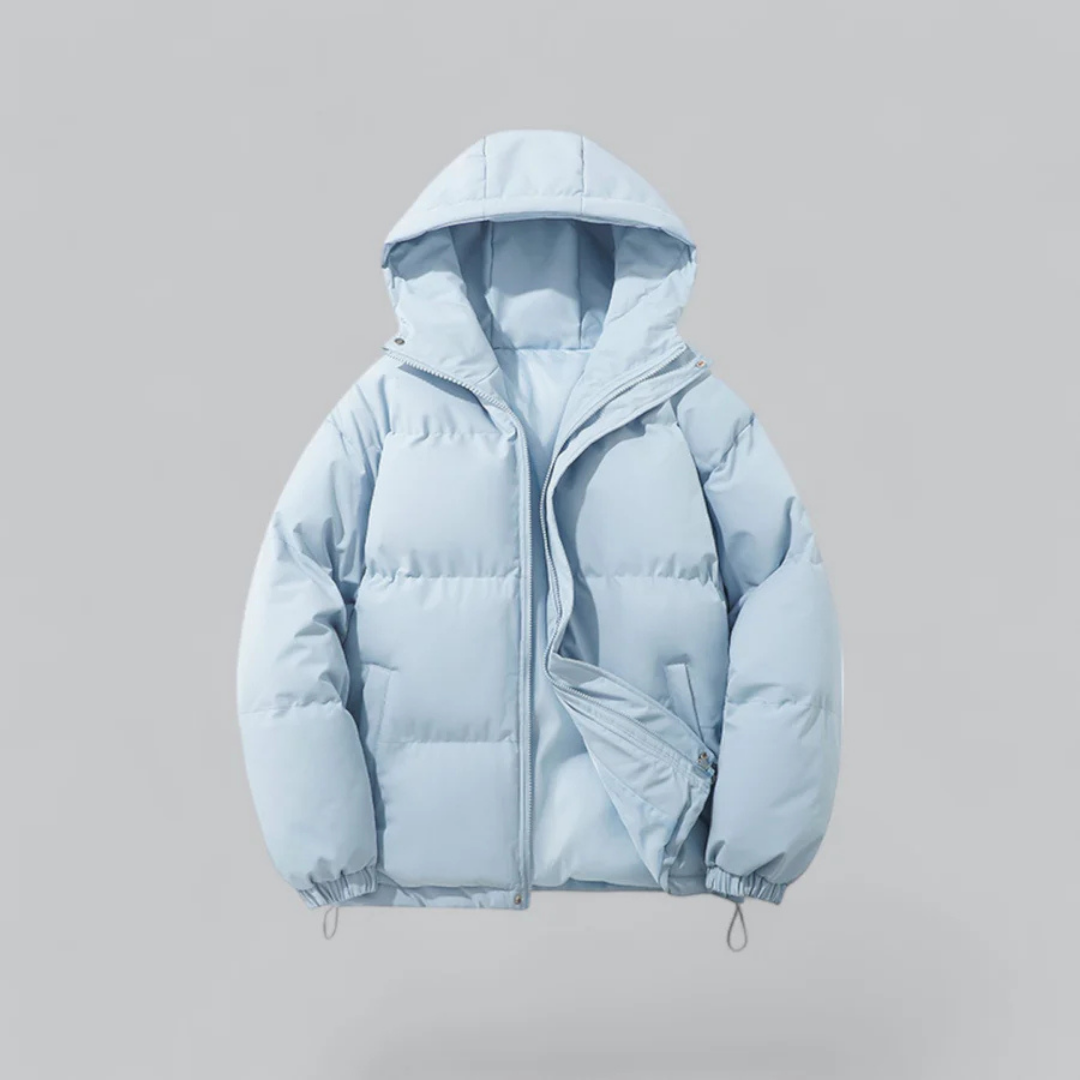 Niels Men's Winter Jacket | Quilted with Hood, Functional Comfort 7