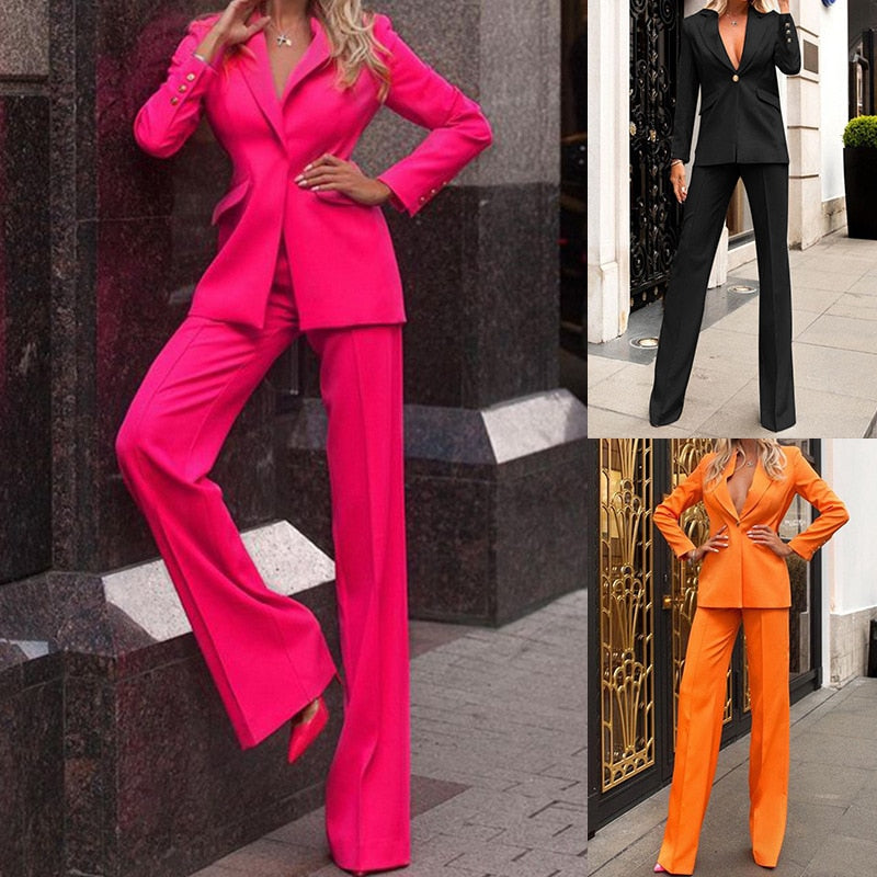 Noor | Stylish Women's Suit with Tailored Blazer and Trousers 4