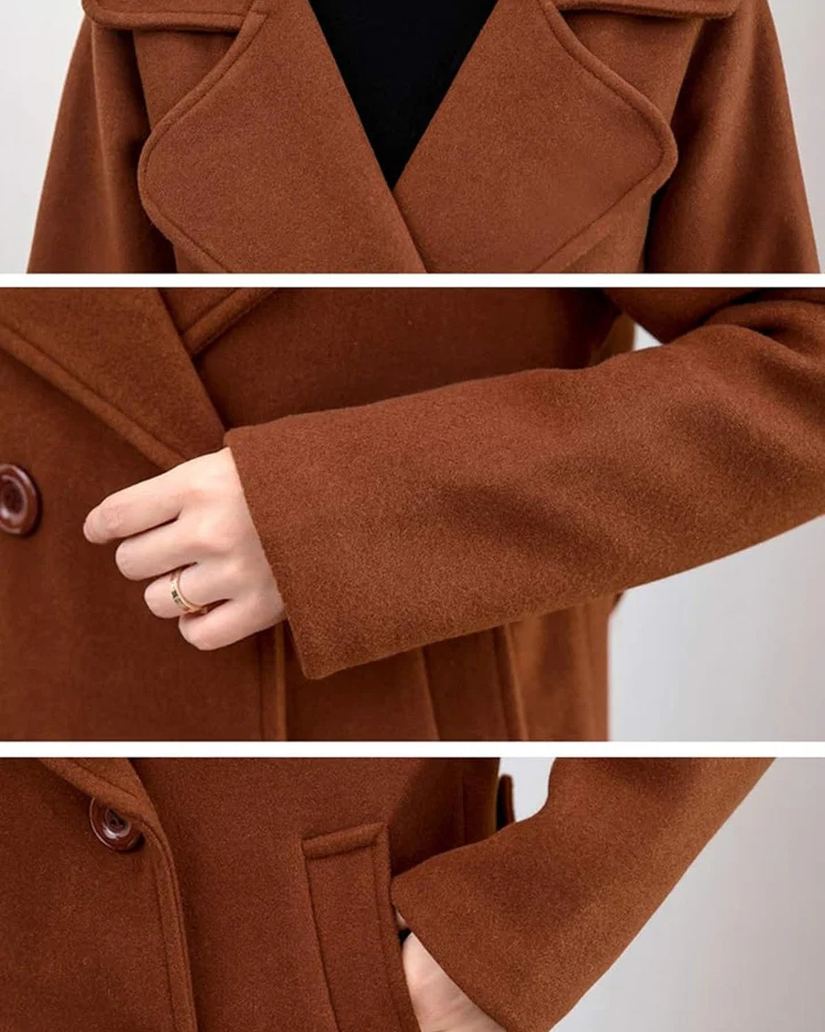 Nora Women's Trench Coat | Water-repellent, Elegant and Fitted 8