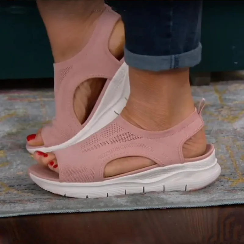 Ravika | Sporty Women's Slip-ons with Airy Mesh and Cushioned Sole 5