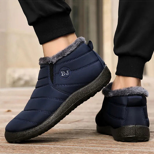 Silo Men's Winter Slip-ons | Waterproof with Fleece Lining 1