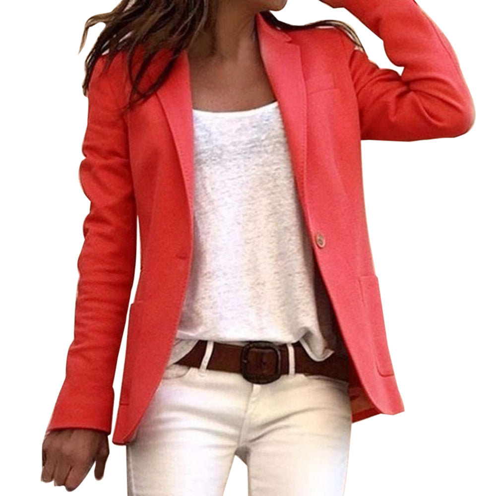 Slim Long-Sleeved Blazer for Women | Work 5