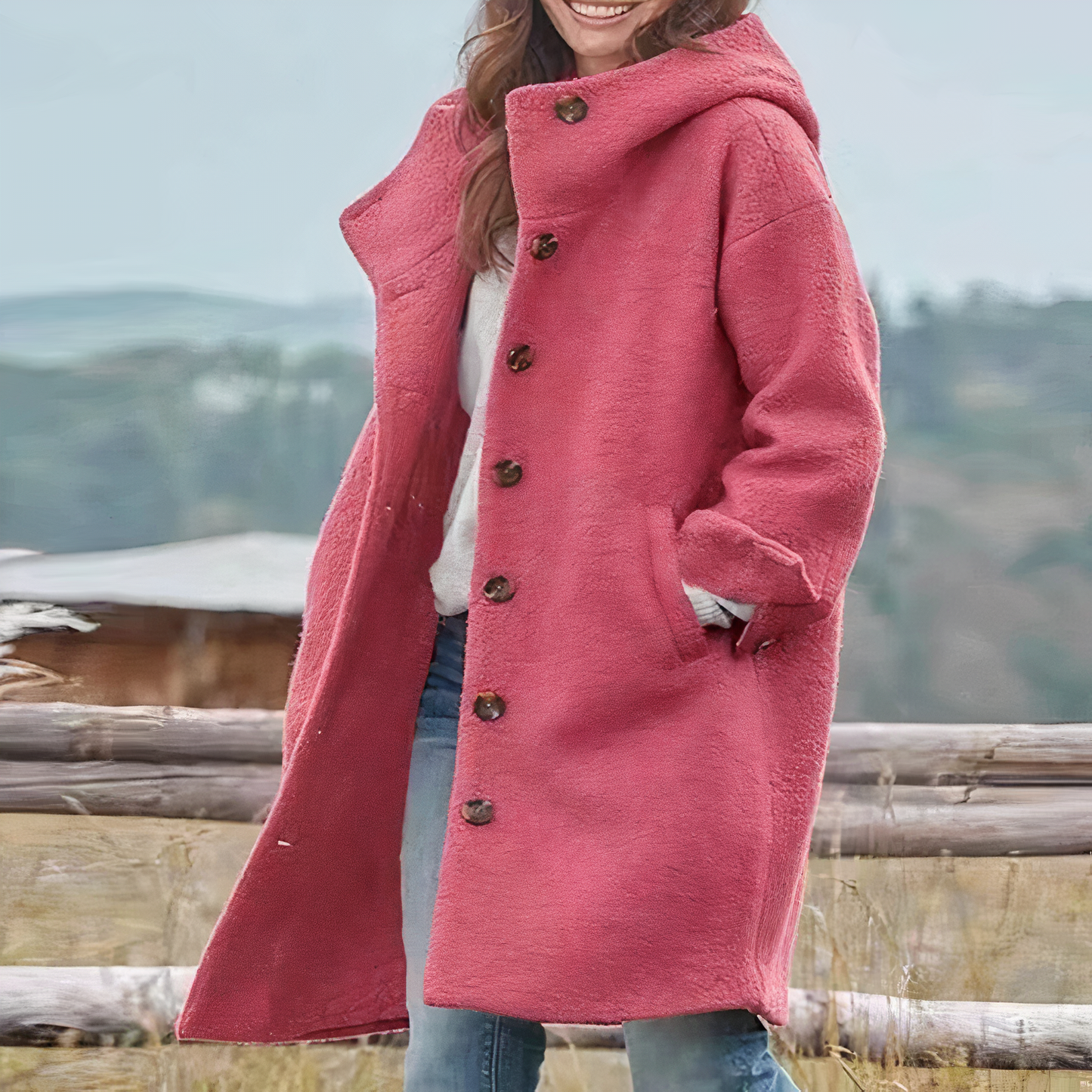 Stylish women's wool coat | Elegant coat for every season 4