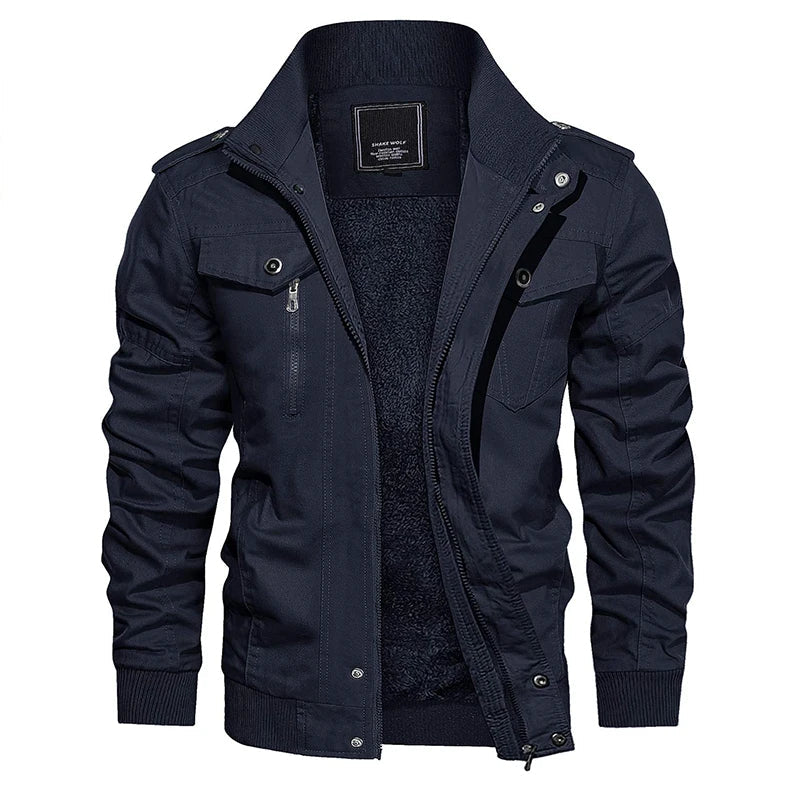 Tough Military Jacket for Men | Durable Winter Style 11