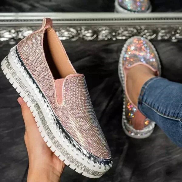 Virelle | Luxury Slip-Ons with Sparkling Details for Women 3