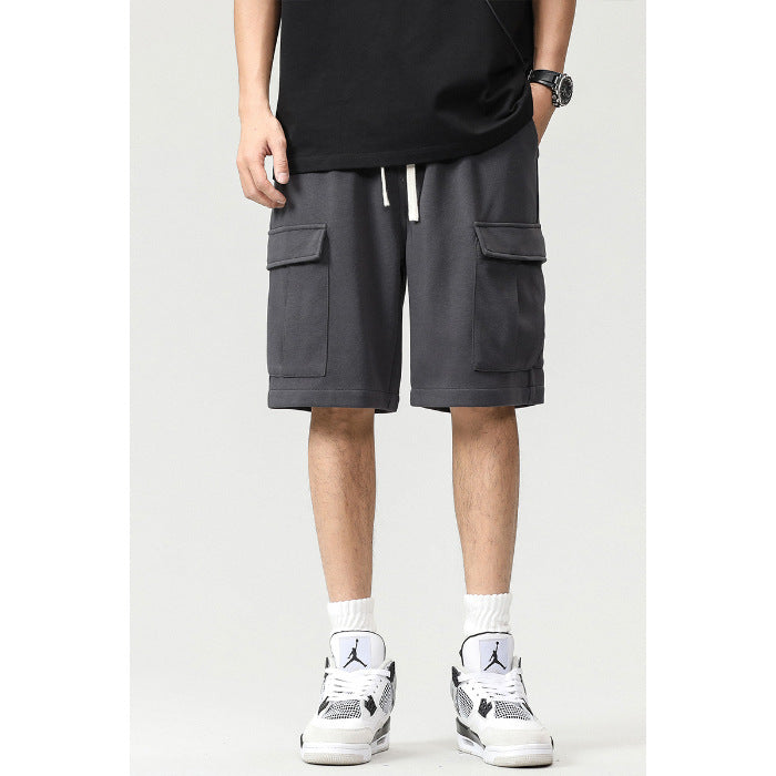 Wavy Men's Cargo Sports Shorts | Relaxed Fit, Versatile 9
