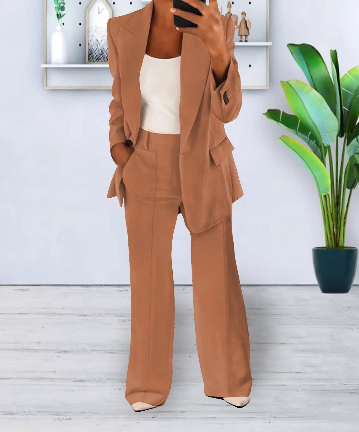 Wendy Ladies' Suit | Timeless Design with Slim Waistcoat and Office Trousers 13
