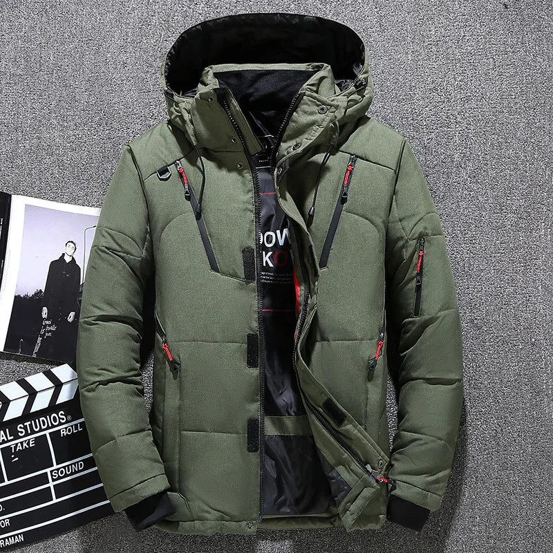 Willem Down Jacket for Men | Slim Design, Warm Hood, High-Quality Down 9