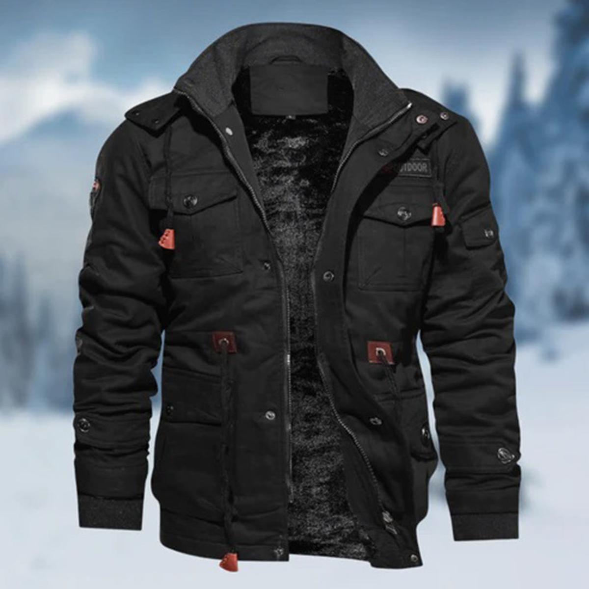 Willem Men's Winter Jacket | Waterproof, Windproof, Comfortable Fiber Mix 2