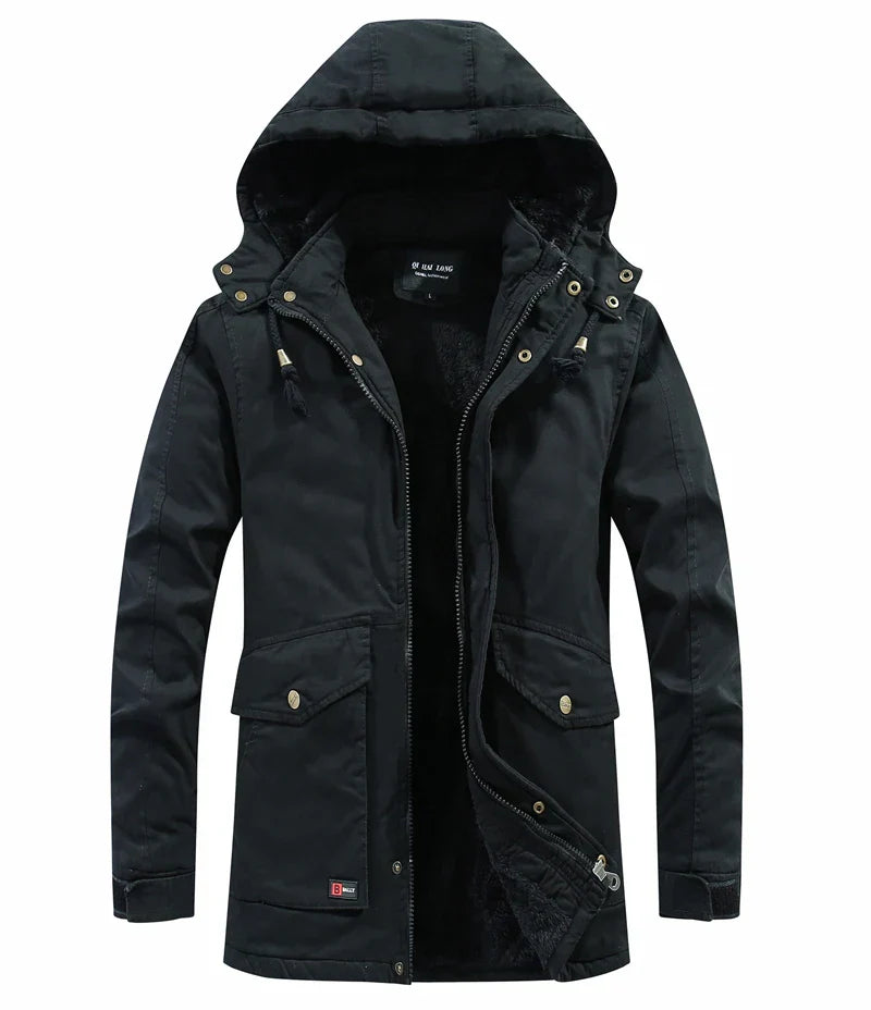 Willem Men's Winter Jacket | Windproof with Hood, Casual Men's Winter Jackets Sale 9