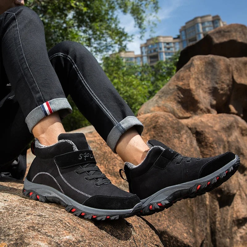 Winston Men's Ankle Boots | Waterproof Suede, Non-Slip Grip 8