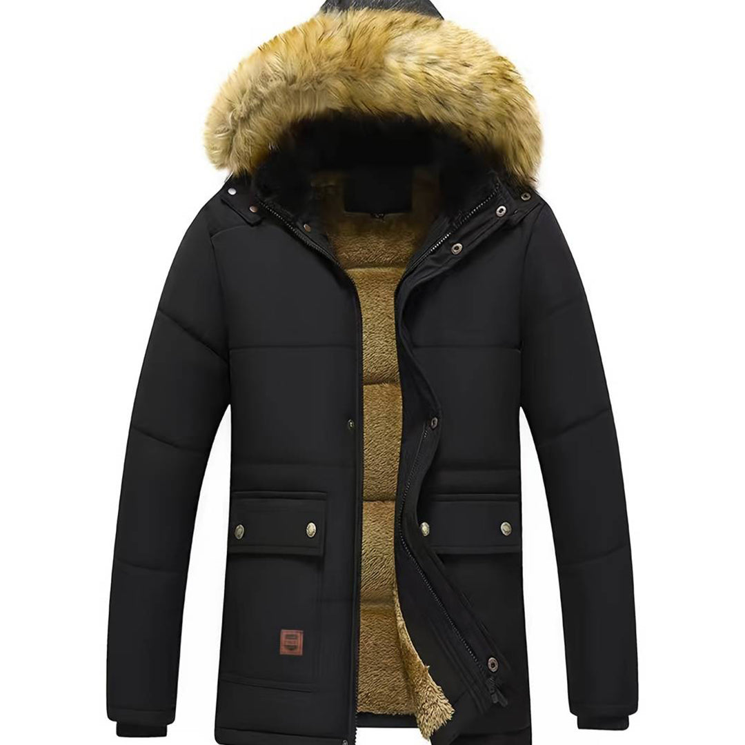 Wolff Men's Parka | Weather-Resistant, Comfortable Fit, Men's Winter Jacket 7