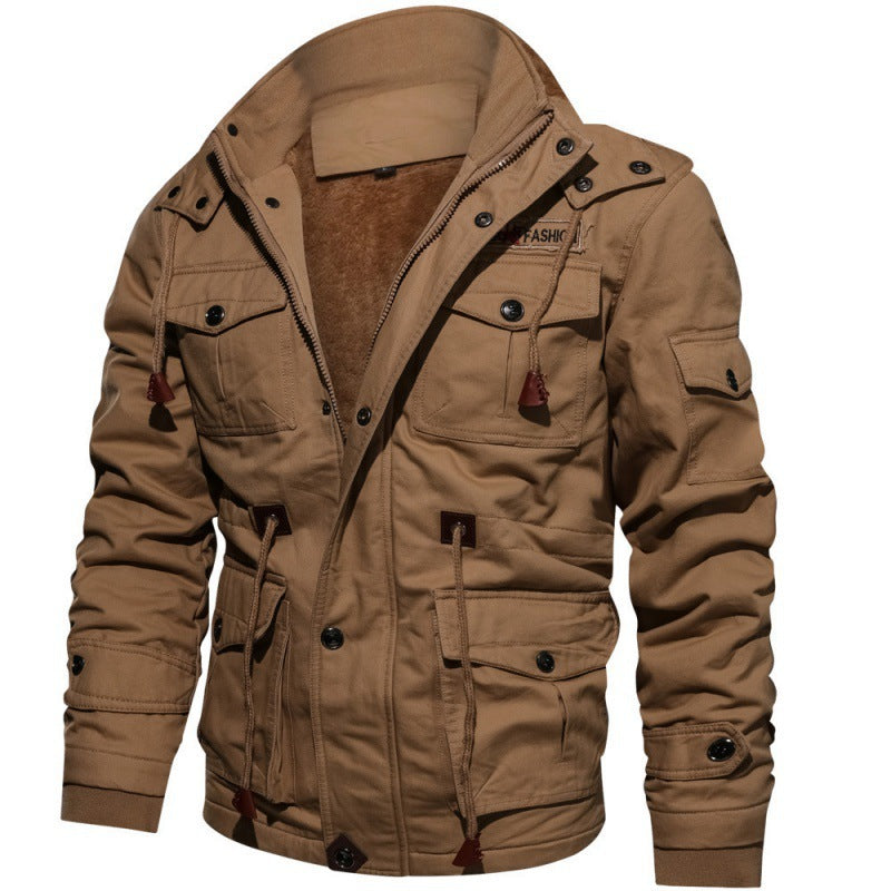 Wolff Men's Winter Jacket | High-Quality Cotton, Stylish and Warm 2