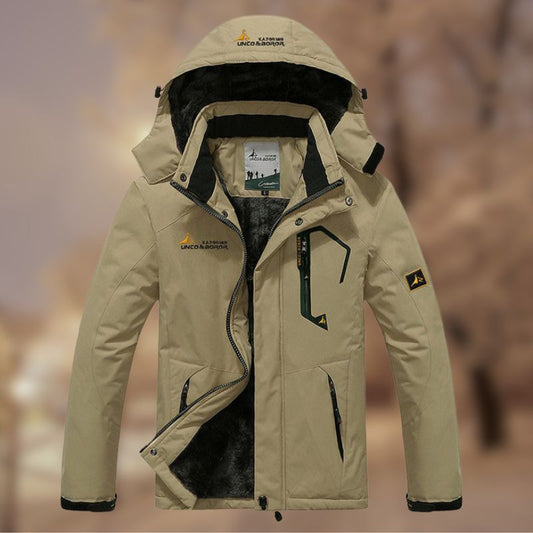Wolff Men's Winter Jacket | Windproof, Water-Repellent, Ski Jacket 1