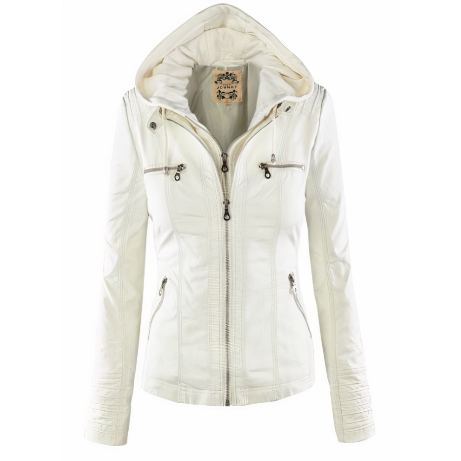 Wolff Women's Leather Jacket | PU Leather, Thermal Lining, Elegant 4