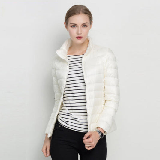 Women's Long-Sleeved Padded Jacket – Warm & Stylish 1