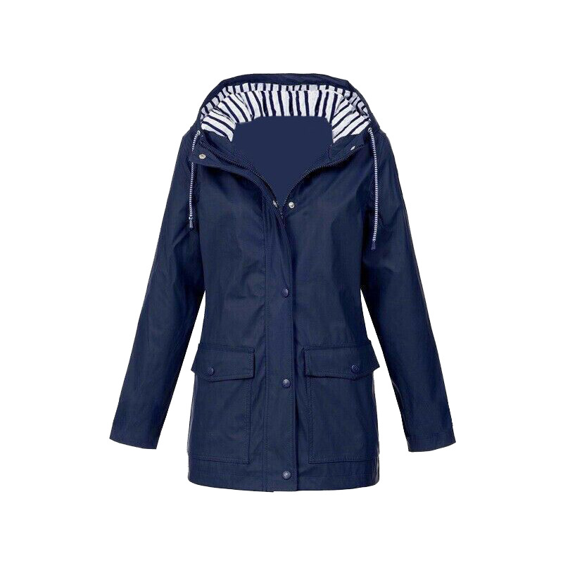 Women's Rain Jacket – Waterproof & Modern 6