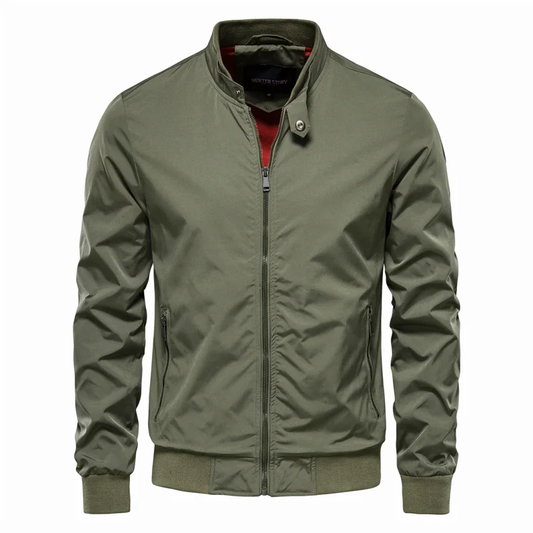 Zan Men's Spring Jacket | High-Quality Polyester, Urban Style 1
