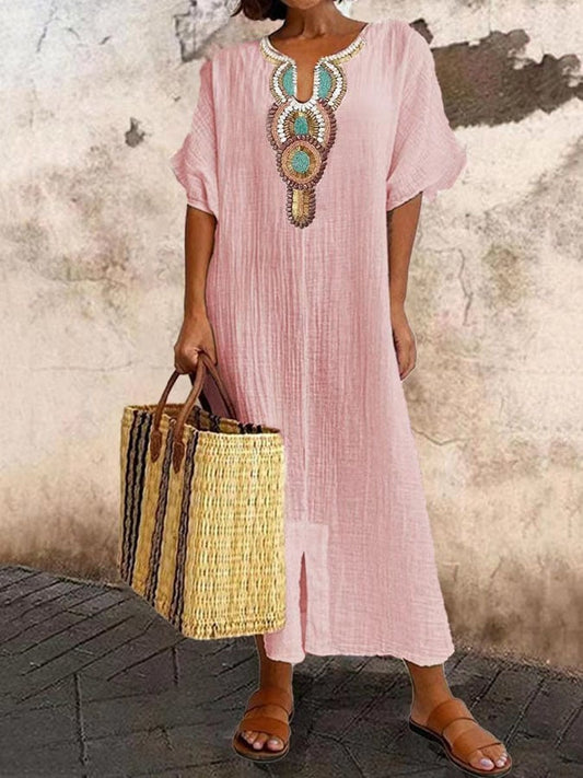 Zarifa | Comfortable Wide Maxi Dress 1