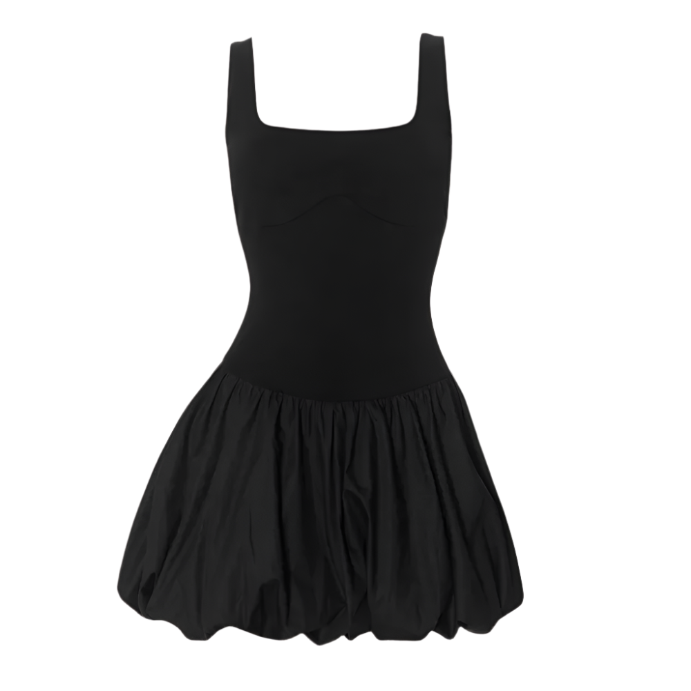 ALMIRA | Summer dress with fitted top and flowy skirt 1