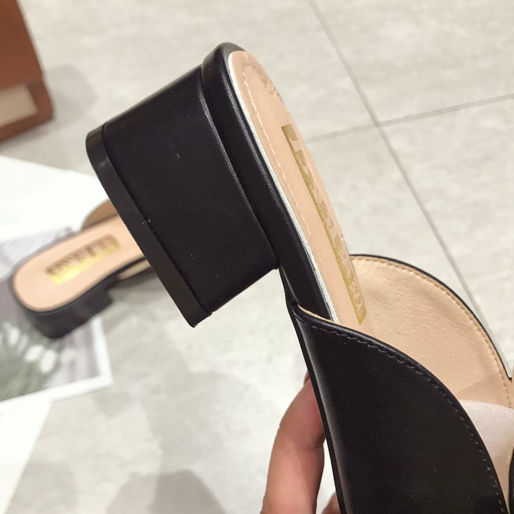 AMELISE | Mules with Buckle Detail 5