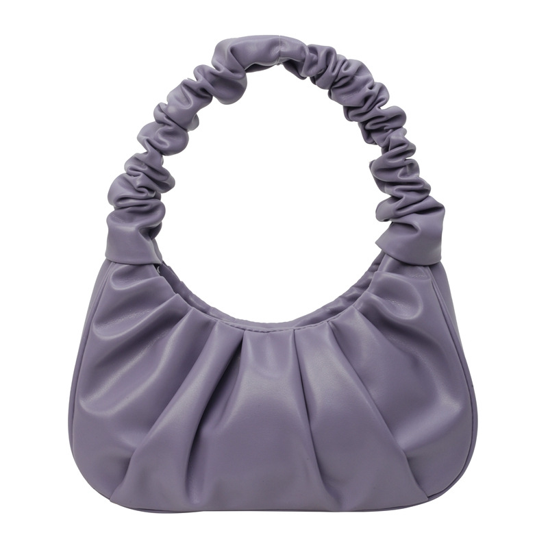 ARLETTE | Denim Shoulder Bag in Cloud Model 1